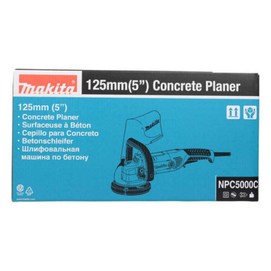 Surfaceuse a beton 1400 w 125 mm Makita PC5000C