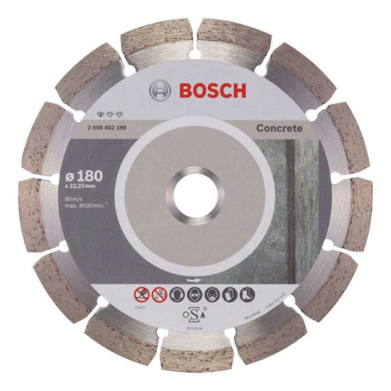 Disque a tronconner diamante 180MM pour beton Bosch 2608602199