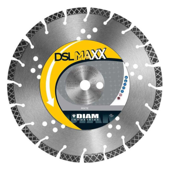Disque diamant 230 mm diam industries DSLMAXX230