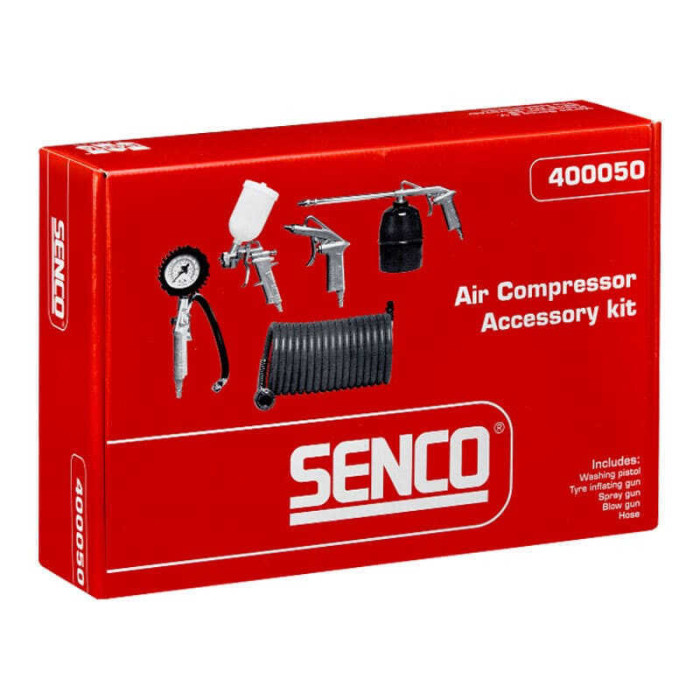 Kit d accessoires pneumatique 5 pcs senco 400050