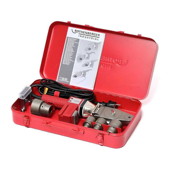 Appareil a souder a manchon avec accessoires rothenberger 36051