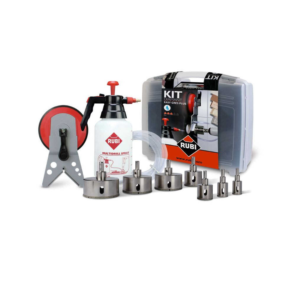 RUBI EASYGRES PLUS - Kit trépans diamant carrelage