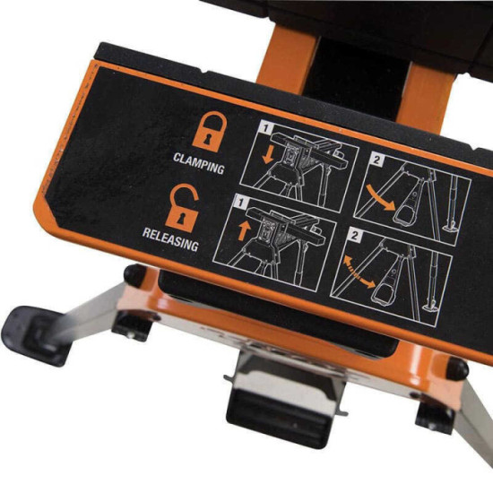 Treteau portable etau superjaws xxl triton 799226