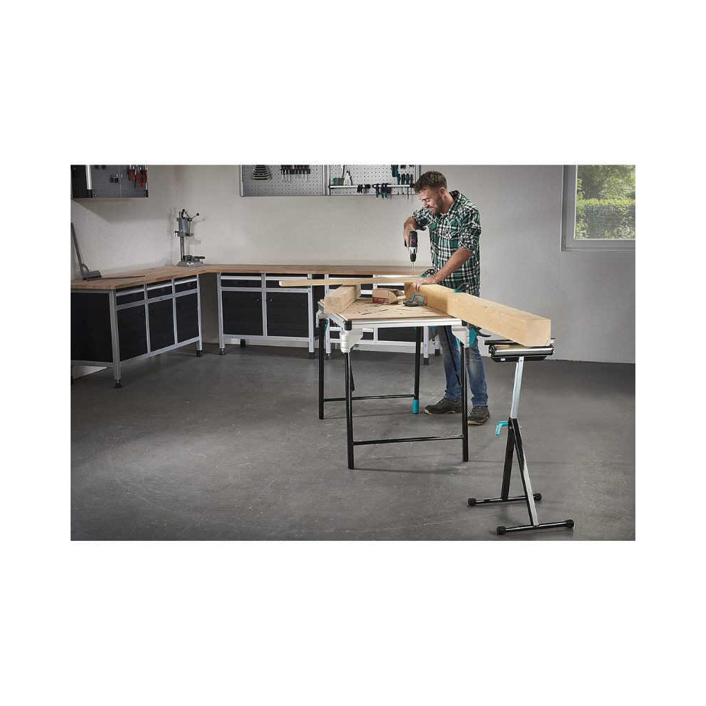 Servante a rouleau multifonction 3 en 1 wolfcraft 6102300