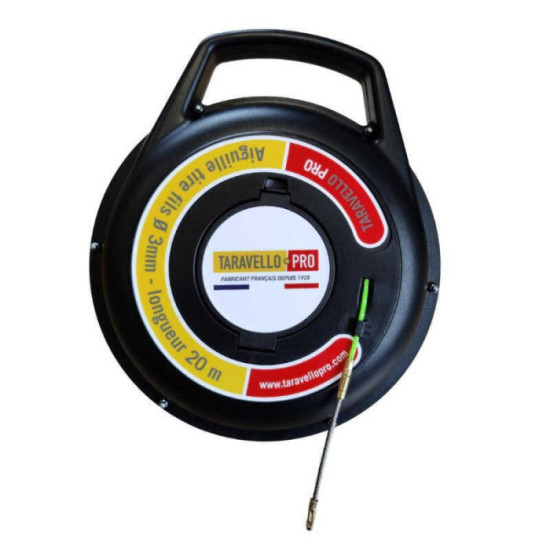Tire fils avec aiguille en polyester 20M 3MM Taravello Pro 10