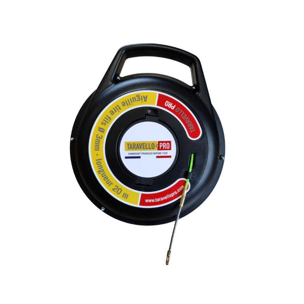 Tire fils avec aiguille en polyester 20M 3MM Taravello Pro 10