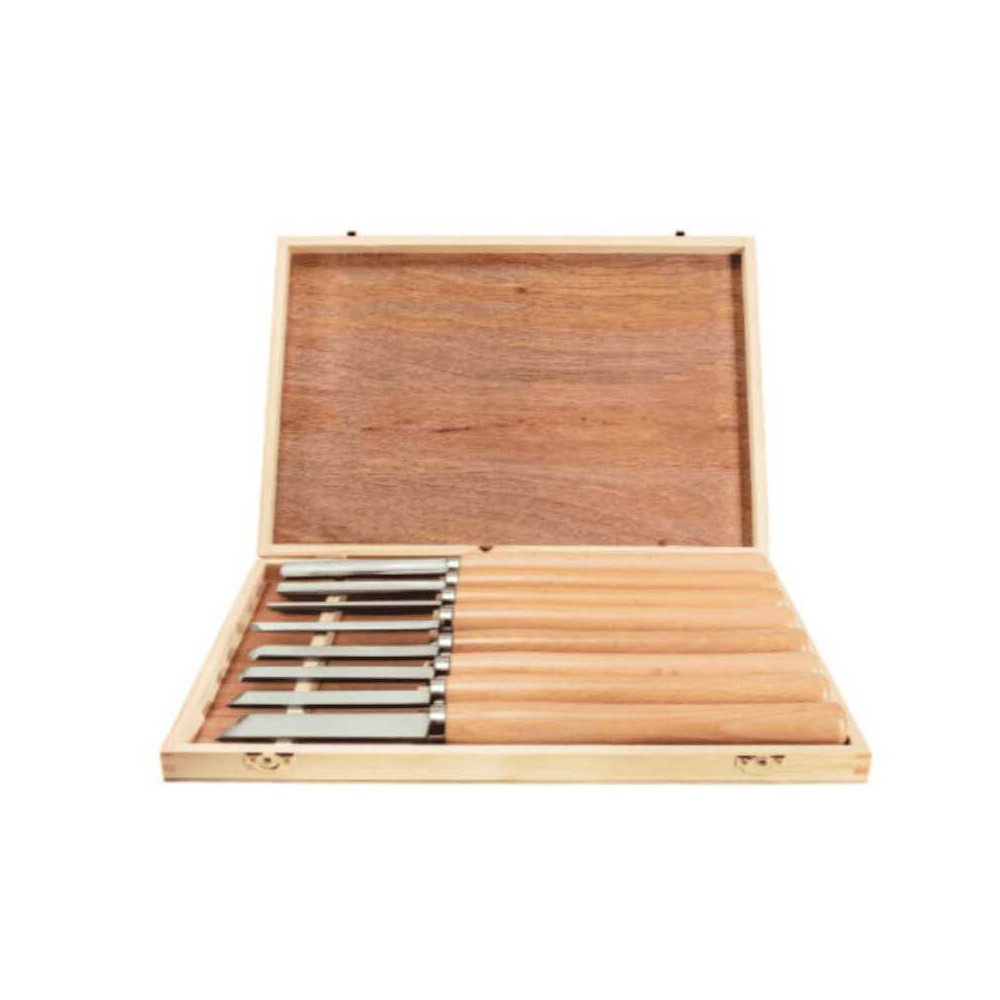 SCHEPPACH Jeu 8 outils de tournage sur bois