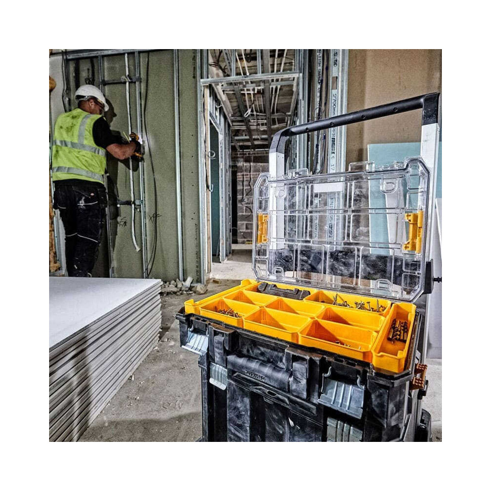 Coffret de rangement avec organiseur tstak Dewalt DWST82968 1