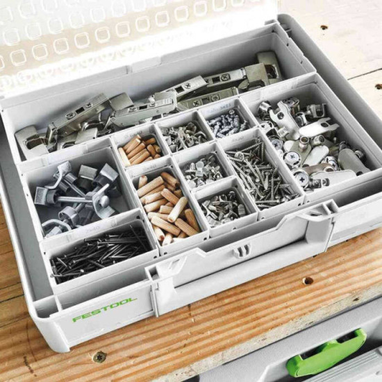Coffret de rangement systainer organizer SYS3 org l 89 20XESB Festool 204856