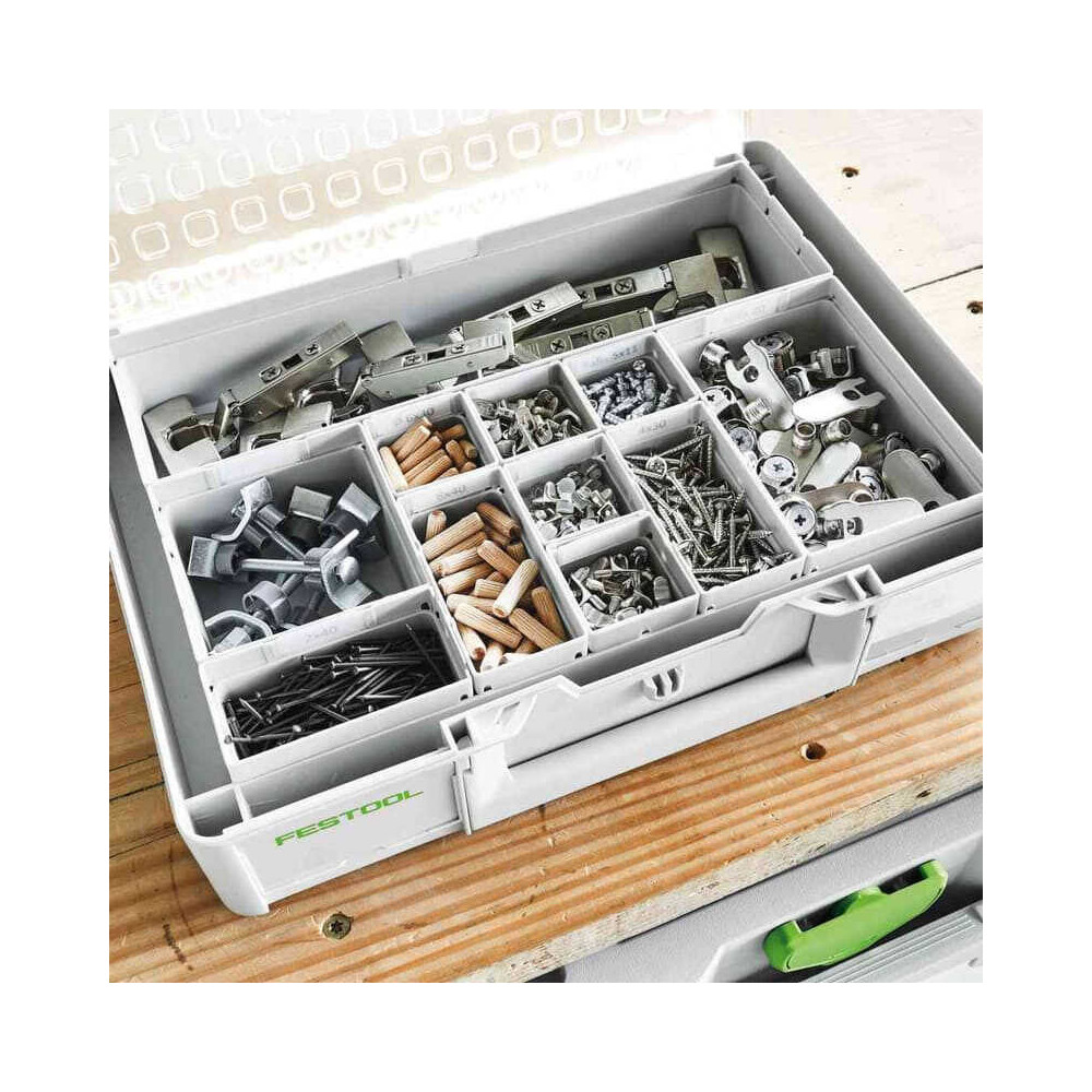 Coffret de rangement systainer organizer SYS3 org l 89 20XESB Festool 204856