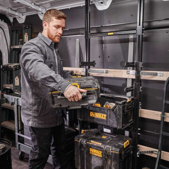 Mallette de rangement tough system petite contenance Dewalt DS150
