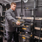 Mallette de rangement tough system petite contenance Dewalt DS150