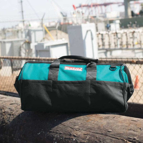 Sac a outils en tissu noir bleu Makita 831303 9