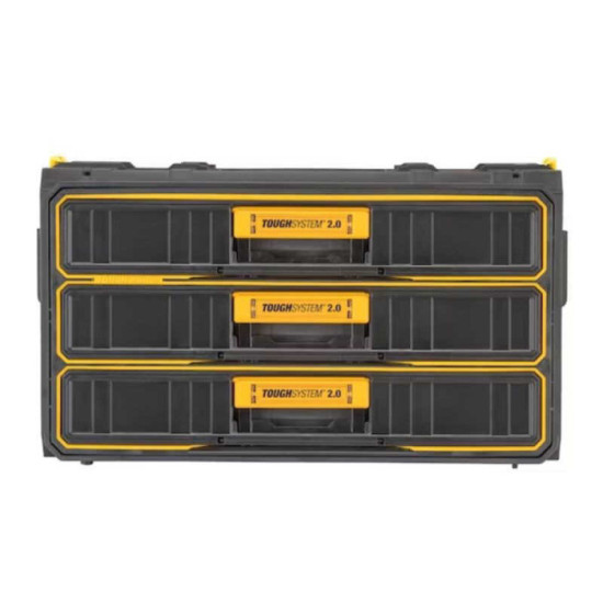 Coffret 3 tiroirs toughsystem 20 Dewalt DWST08330 1