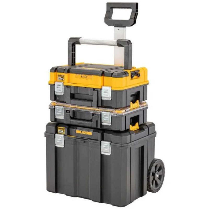 Kit 3 tstak IP54 avec poignee Dewalt DWST83411 1