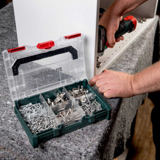 Coffret de transport metabox 63 xs vide Metabo 626896000