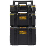 3 coffrets petite moyenne et grande contenance mobile Dewalt DWST83402 1