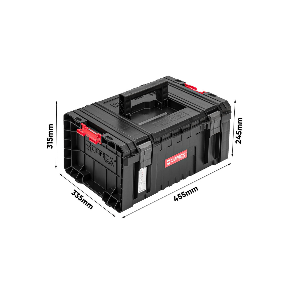 Caisse a outils qs pro toolbox 20 qbrick SKRQTBPRO2CZAPG003