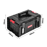 Caisse a outils qs pro toolbox 20 qbrick SKRQTBPRO2CZAPG003