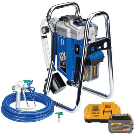 Pistolet a peinture airless sans fil gx 21 Graco 25T967