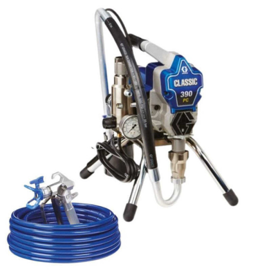 Pulverisateur electrique airless 390 pc classic support 230V Graco 17C348