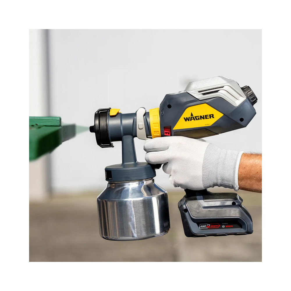 Pulverisateur de peinture finishcontrol 4000 standardspray solo 18V kit de nettoyage Wagner 2453687X1