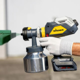 Pulverisateur de peinture finishcontrol 4000 standardspray solo 18V kit de nettoyage Wagner 2453687X1