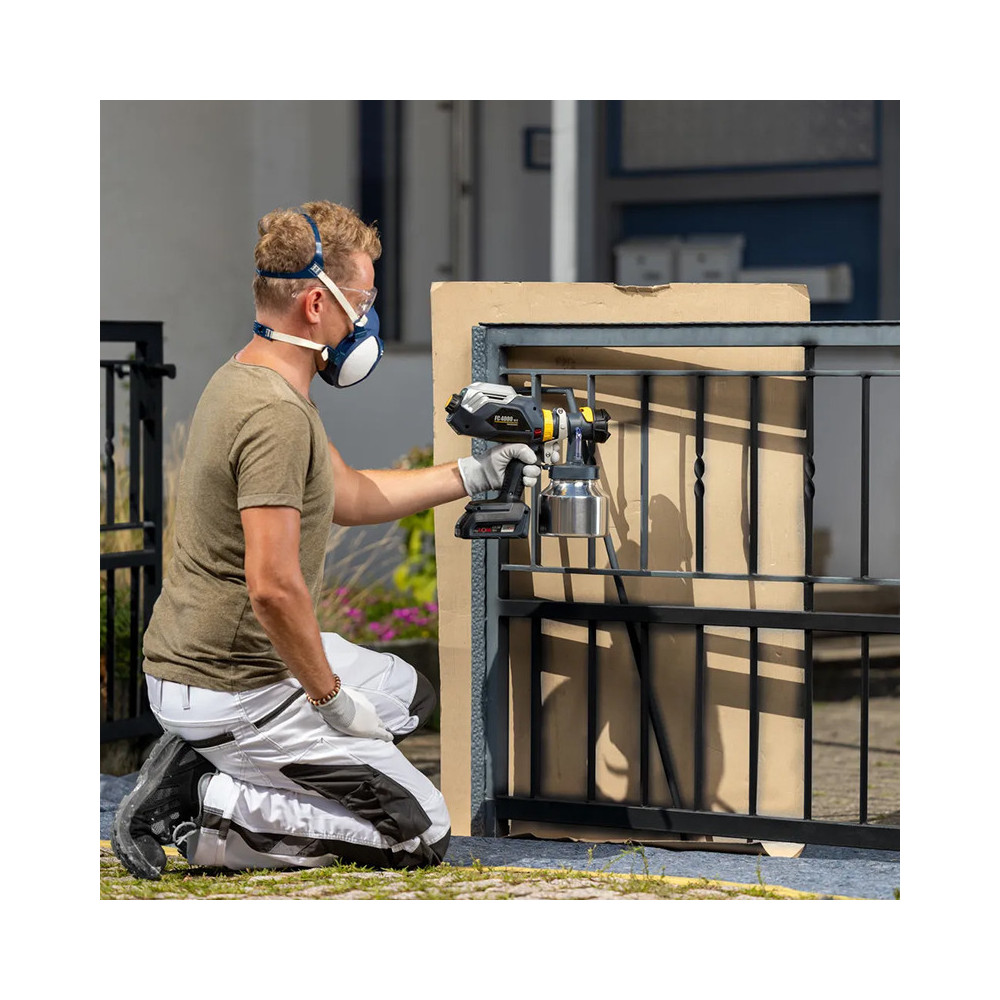 Pulverisateur de peinture finishcontrol 4000 standardspray solo 18V kit de nettoyage Wagner 2453687X1