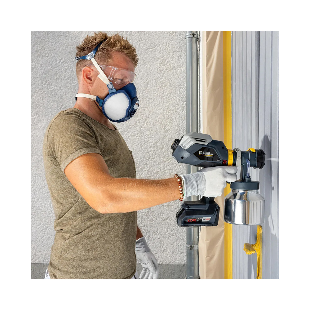 Pulverisateur de peinture finishcontrol 4000 standardspray solo 18V kit de nettoyage Wagner 2453687X1