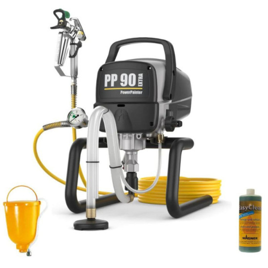 Pistolet a peinture powerpainter 90 extra avec godet et nettoyant Wagner 2414079X2