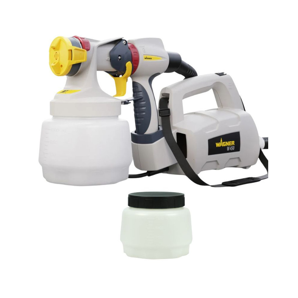 Pistolet a peinture wallsprayer W450 godet Wagner 2361524X1