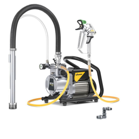 Pulverisateur de peinture airless superfinish 21 pro avec raccord tournant flextwist Wagner 2437311X1