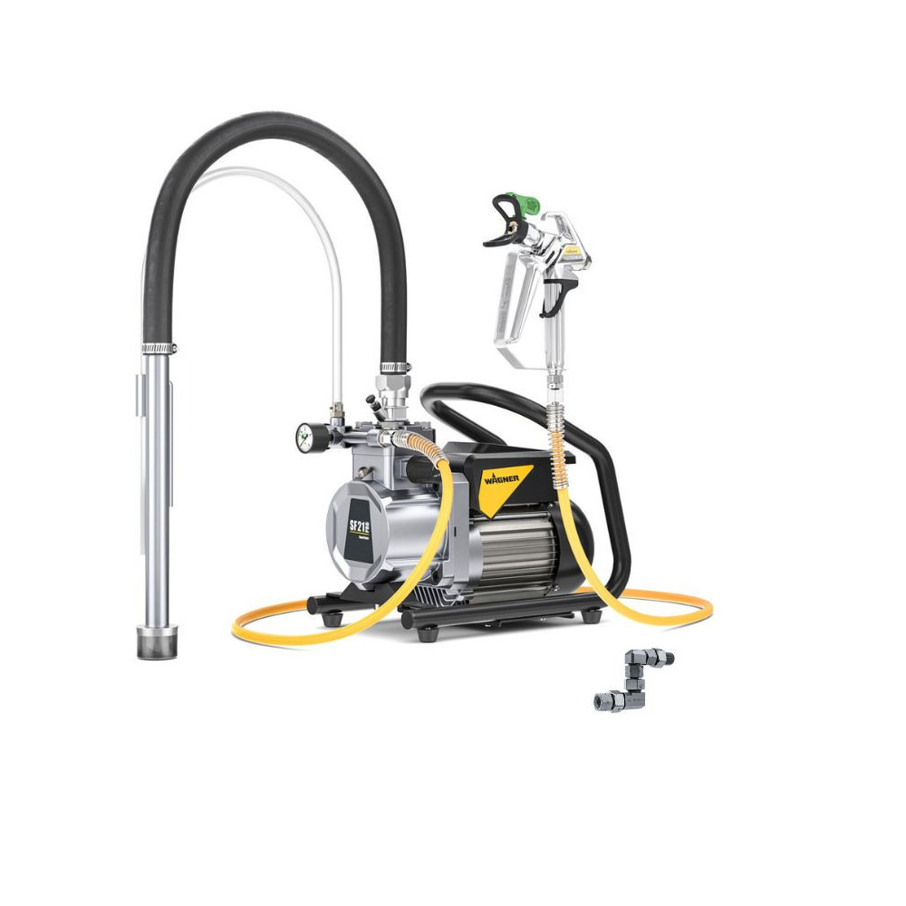 Pulverisateur de peinture airless superfinish 21 pro avec raccord tournant flextwist Wagner 2437311X1