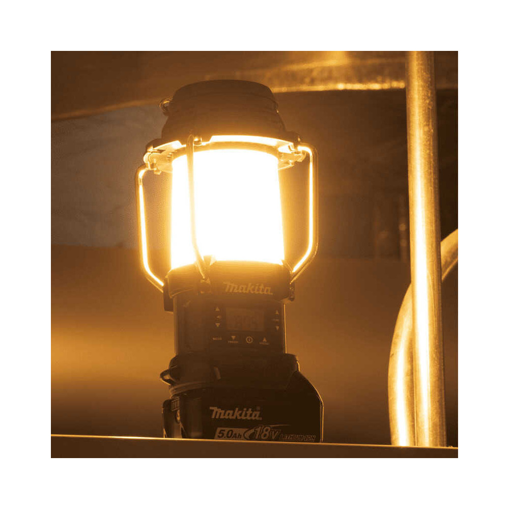 Radio lanterne sans fil led lxt 18V couleur olive solo Makita DMR0550