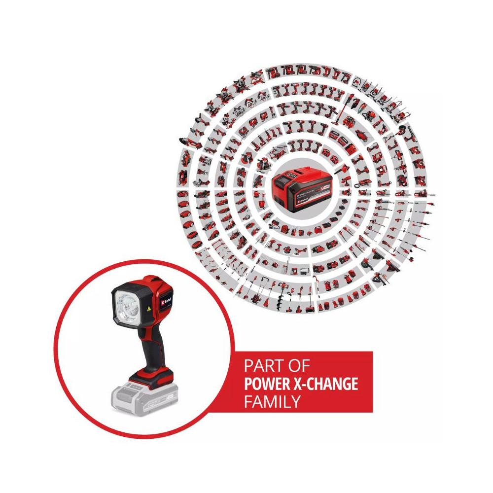 Lampe 18V 350LM tc cl 18350 li solo Einhell 4514175