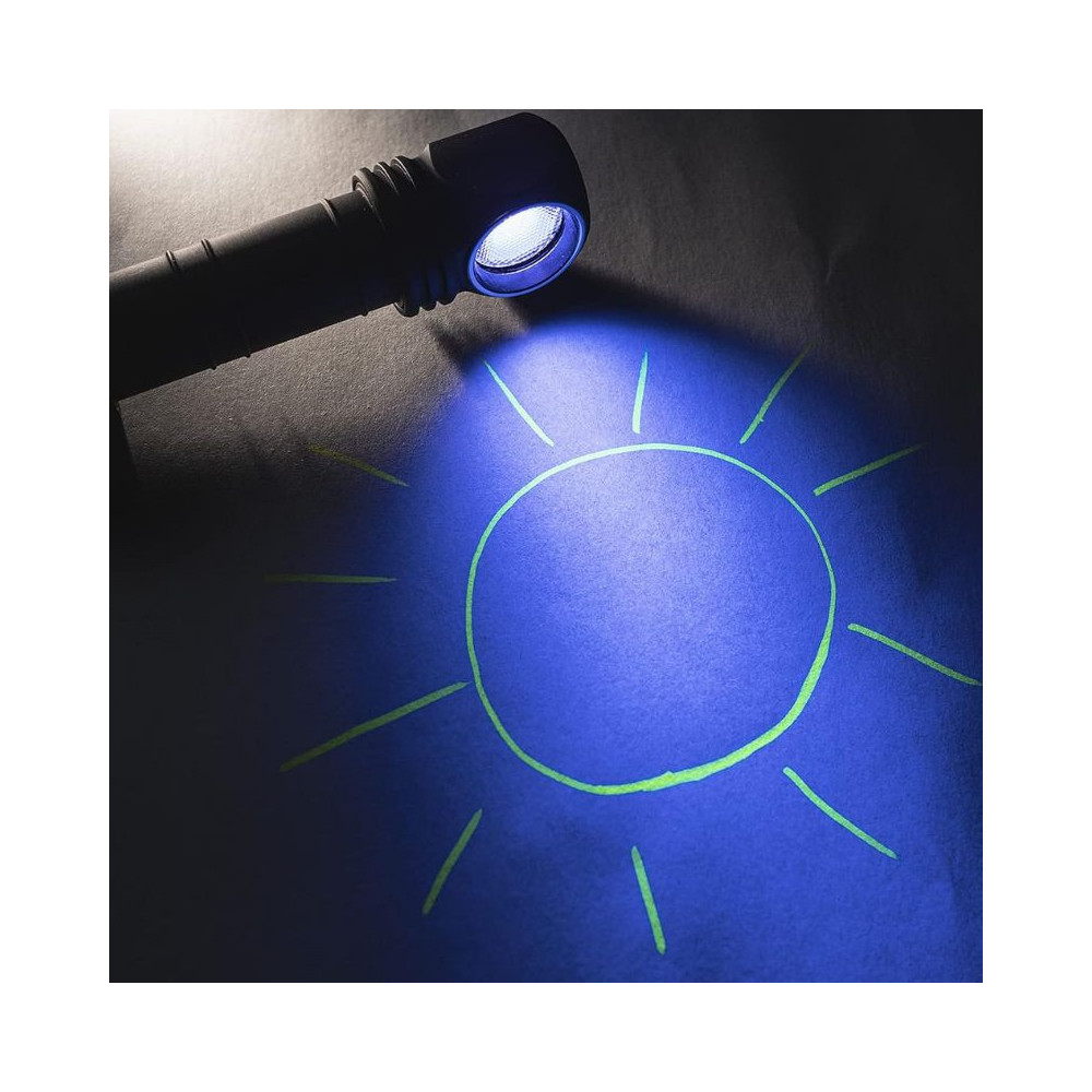 Lampe 1100 lm white ultraviolet led wizard C2 wuv armytek F08901UF
