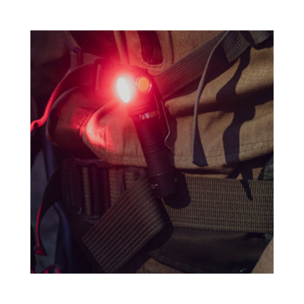 Lampe frontale wizard C2 wr rouge et blanc 1020LM 230LM armytek F06901W
