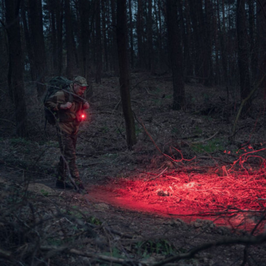 Lampe frontale wizard C2 wr rouge et blanc 1020LM 230LM armytek F06901W