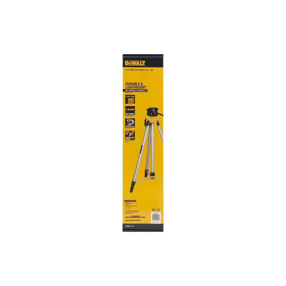 Trepied telescopique aluminium Dewalt DE0881T xj