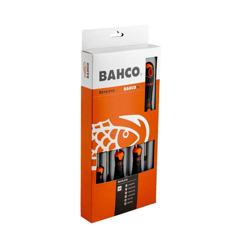 Jeu de tournevis pour vis a fente Bahco B219016