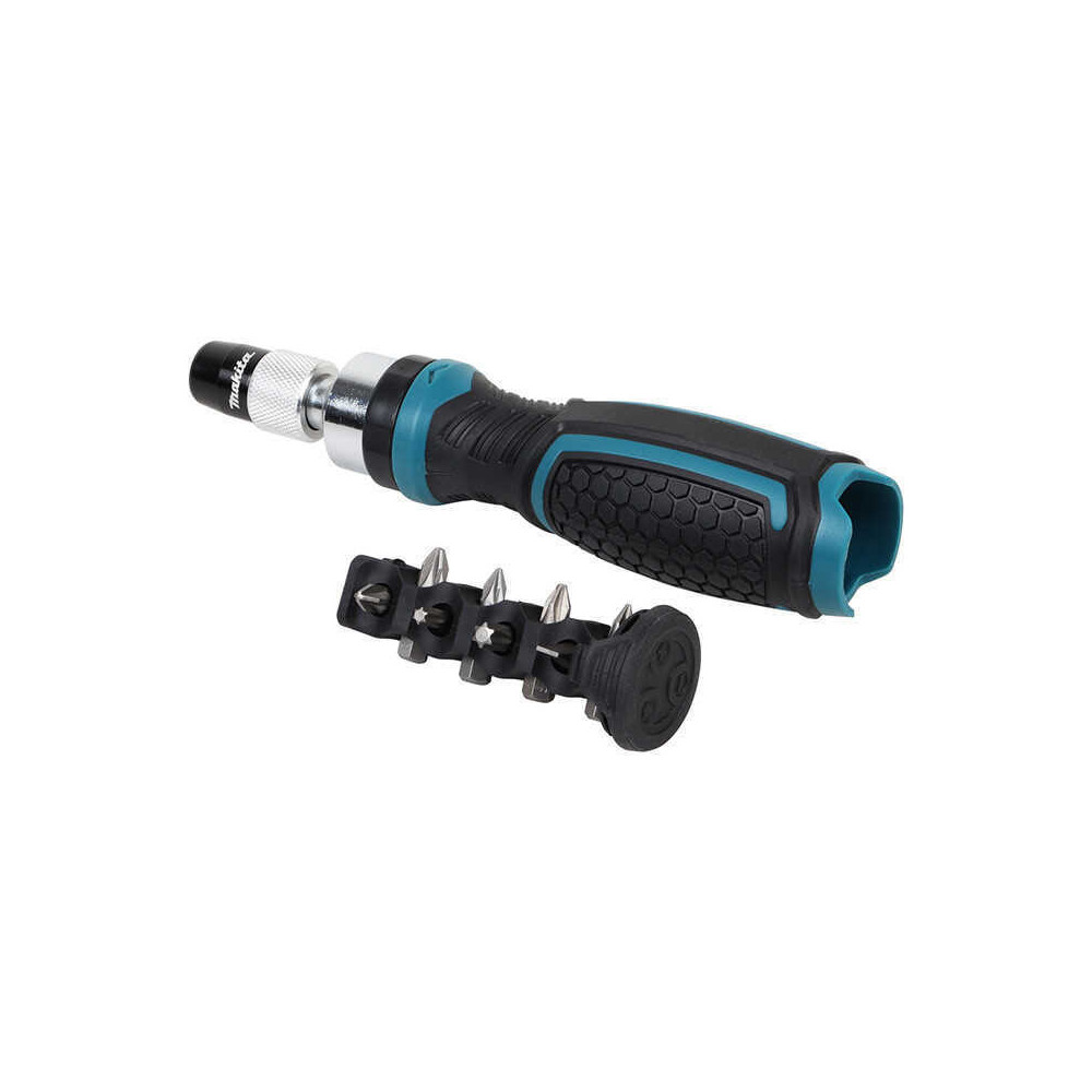 Tournevis a cliquet avec 8 embouts Makita e 10942