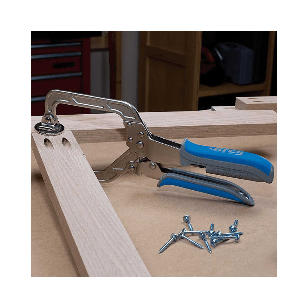 Pince etau a face palte pour bois 76MM automaxx kreg KHC3 int