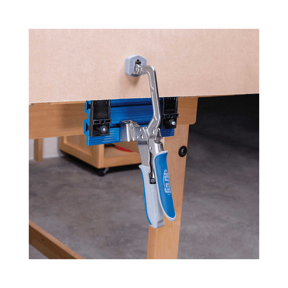 Pince etabli ajustable automaxx avec adaptateur vise kreg KBC3 vise