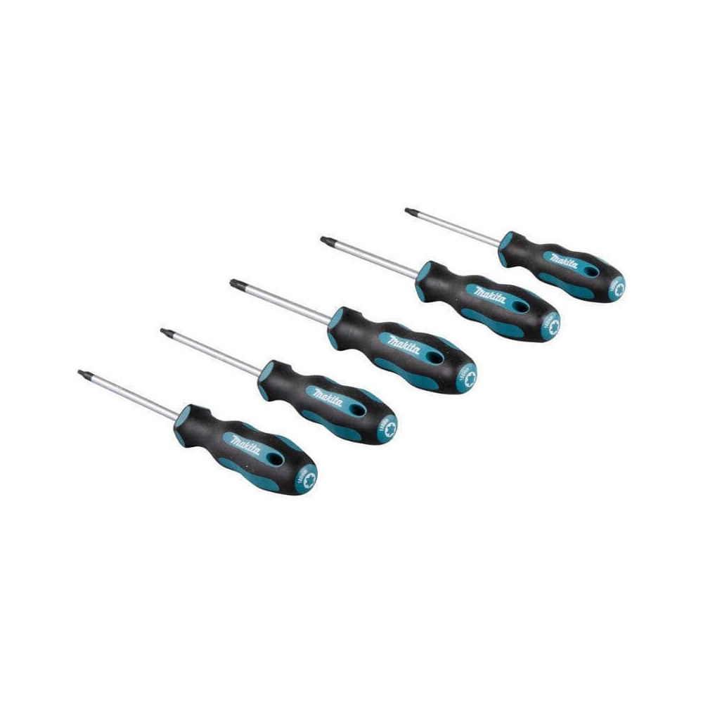 Jeu de 5 tournevis torx Makita e 10534