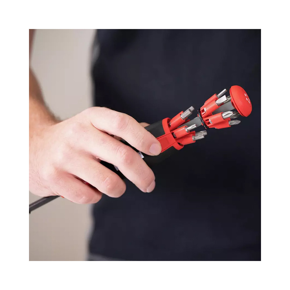 Tournevis avec embouts liftup 12 pcs wiha 38600