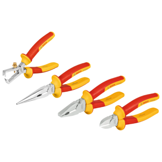 Jeu de pinces vde professional 4PCS Bosch 1600A02NG1