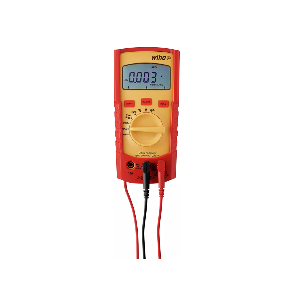 Multimetre numerique jusqu a 600V Wiha 45218 au prix HT