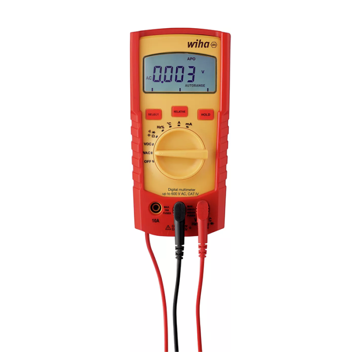 Multimetre numerique jusqu a 600V Wiha 45218 au prix HT