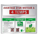 Debroussailleuse thermique scheppach BCH3200PB4