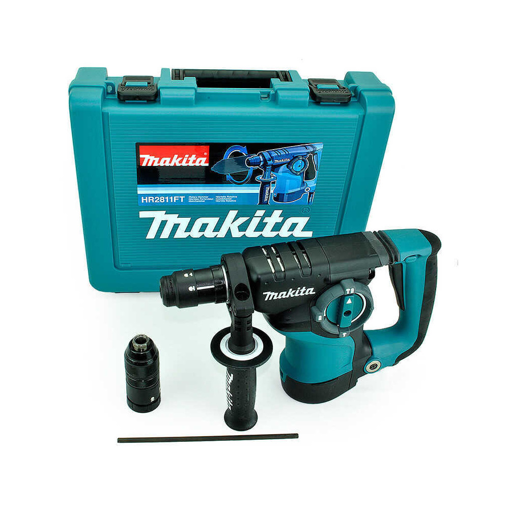 Perforateur SDS-Plus Makita HR2811FT 800 W avec mandrin interchangeable, en coffret | ProForPro